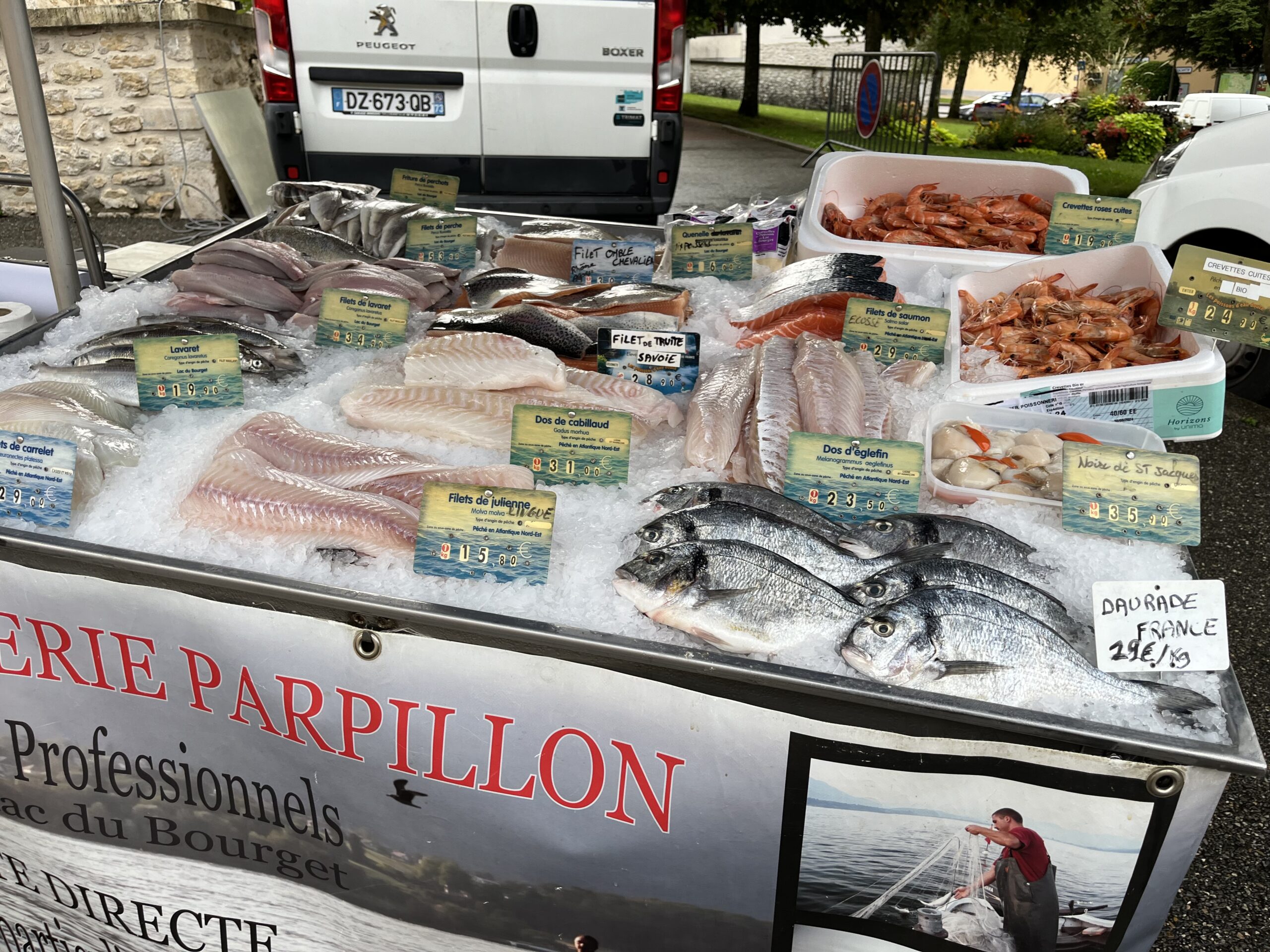 Poisson frais du Lac du Bourget